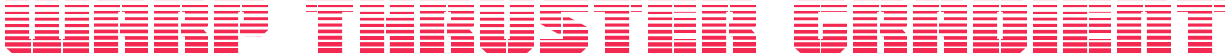 Warp Thruster Gradient